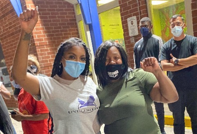 'Genuine Housewives' star and NFL wide recipient among 87 captured at Breonna Taylor fight